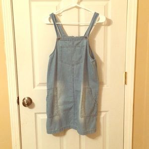 Denim Overall Dress